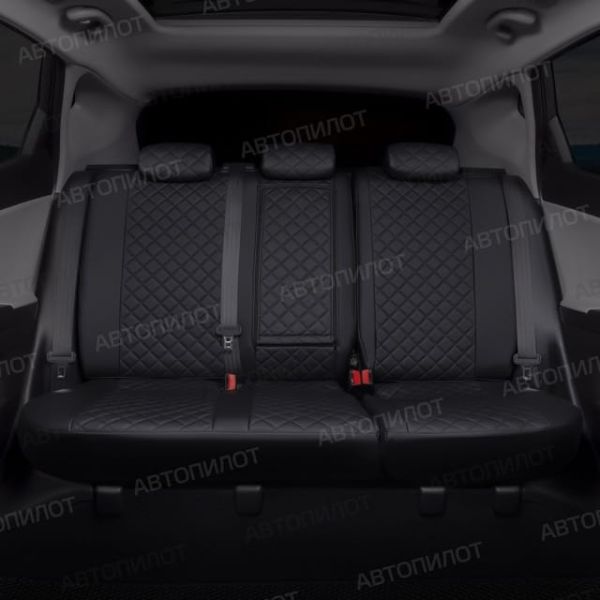 Чехлы Автопилот Экокожа Ромб на Great Wall Poer King Kong (2022+)