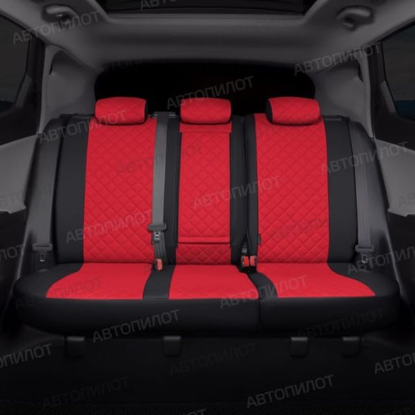 Чехлы Автопилот Экокожа Ромб на Great Wall Poer King Kong (2022+)