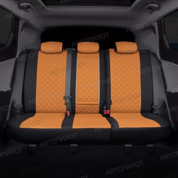 Чехлы Автопилот Экокожа Ромб на Great Wall Poer King Kong (2022+)