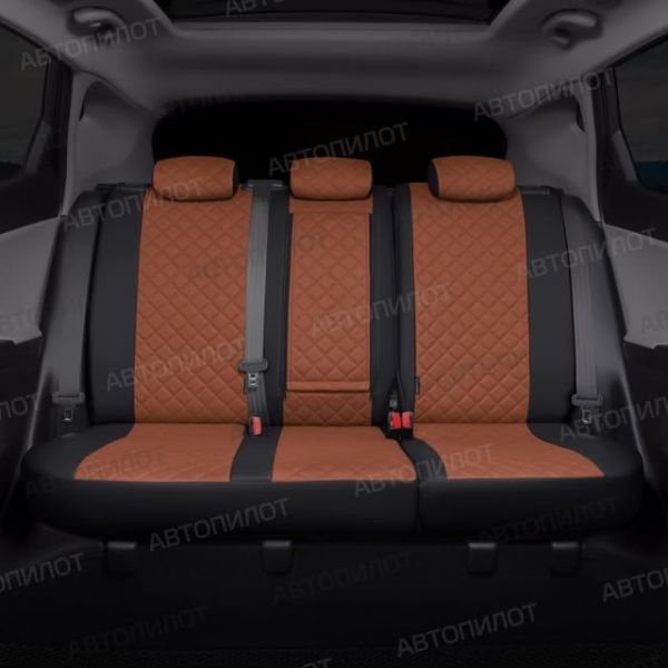 Чехлы Автопилот Экокожа Ромб на Great Wall Poer King Kong (2022+)