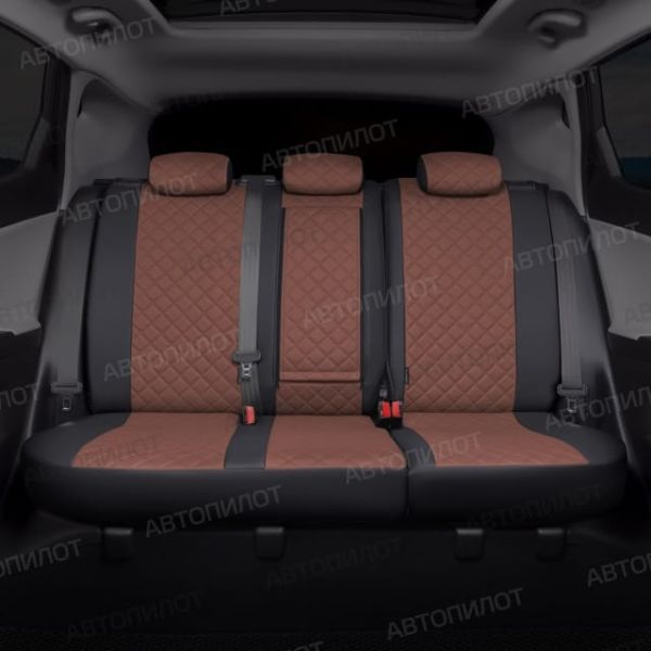 Чехлы Автопилот Экокожа Ромб на Great Wall Poer King Kong (2022+)