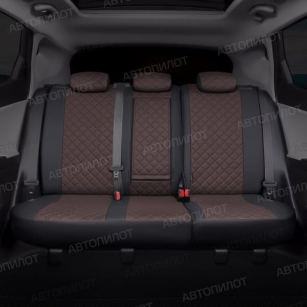 Чехлы Автопилот Экокожа Ромб на Great Wall Poer King Kong (2022+)