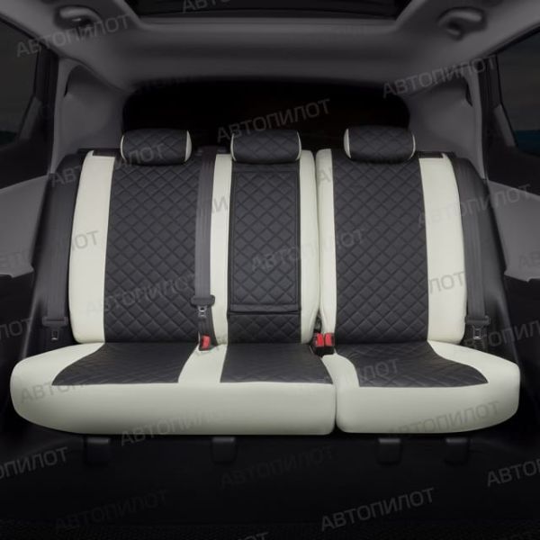 Чехлы Автопилот Экокожа Ромб на Great Wall Poer King Kong (2022+)