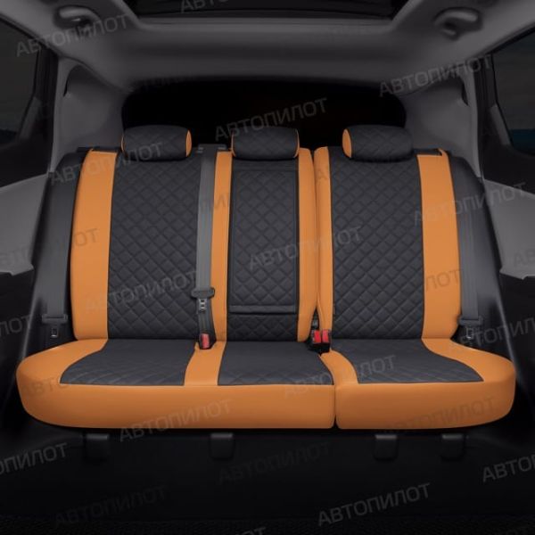 Чехлы Автопилот Экокожа Ромб на Great Wall Poer King Kong (2022+)