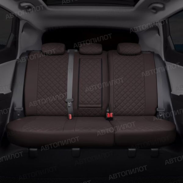 Чехлы Автопилот Экокожа Ромб на Great Wall Poer King Kong (2022+)