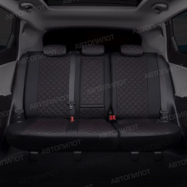 Чехлы Автопилот Экокожа Ромб на Great Wall Poer King Kong (2022+)