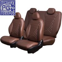 Чехлы Премиум Экокожа Байрон Президент|Жук на Ravon R4 c 2016+