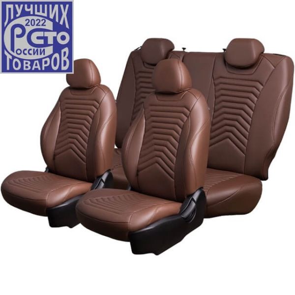 Чехлы Премиум Экокожа Байрон Президент|Жук на Ravon R4 c 2016+