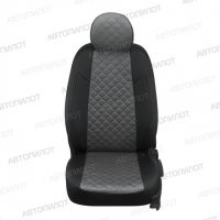 Чехлы Автопилот Алькантара Ромб на Geely Monjaro (2021+)