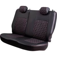 Чехлы Экокожа Турин Ромб на Lifan Solano -1, 03.2010-08.2015