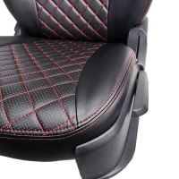 Чехлы Экокожа Ромб на Nissan Juke