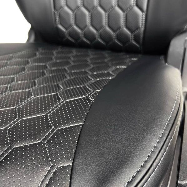 Чехлы Экокожа Ромб на Nissan Juke