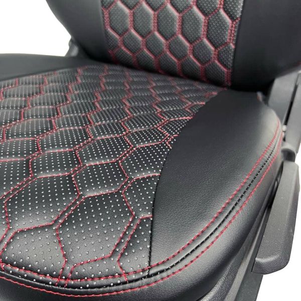 Чехлы Экокожа Ромб на Nissan Juke