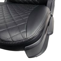 Чехлы Экокожа Ромб на Nissan Juke