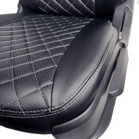 Чехлы Экокожа Ромб на Nissan Juke